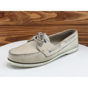 SPERRY Top-Sider Size 6 Boat Shoe Brown‎ Leather Medium (B, M) Lace Up Women